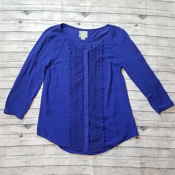 Maeve Tops - Maeve | light top with lace panel, size 4